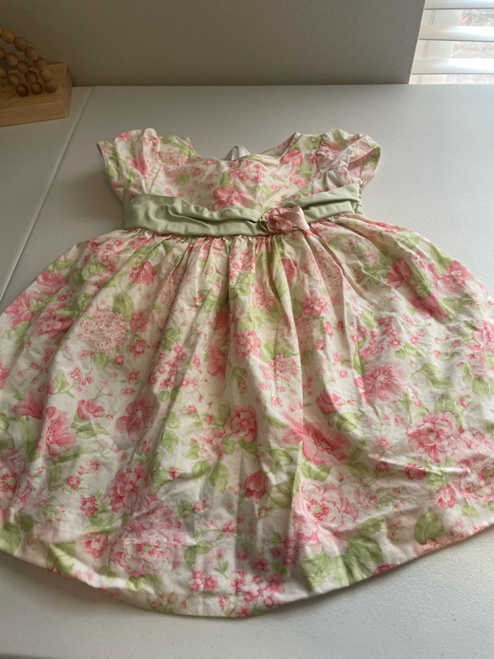 Hartstrings Girls Floral Party Dress Size 3T